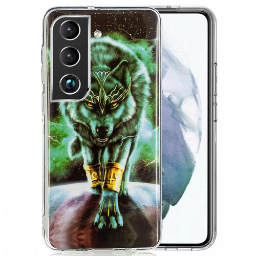 Other - Coque en TPU noctilucide Loup/vert pour votre Samsung Galaxy S22 Other  - Coque Galaxy S6 Coque, étui smartphone
