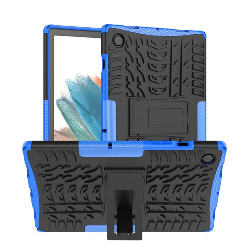 Other - Coque en TPU texture du pneu, antichoc avec béquille bleu pour votre Samsung Galaxy Tab A8 10.5 (2021) Other  - Accessoire Tablette