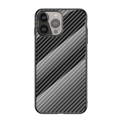 Other - Coque en TPU texture en fibre de carbone anti-rayures noire pour votre Apple iPhone 13 Pro 6.1 pouces Other  - Coque, étui smartphone