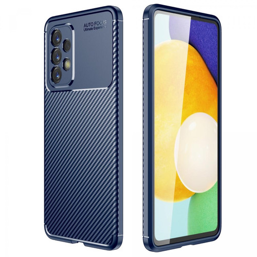 Other - Coque en TPU texture en fibre de carbone, antichoc bleu pour votre Samsung Galaxy A33 5G Other  - Coque Galaxy S6 Coque, étui smartphone