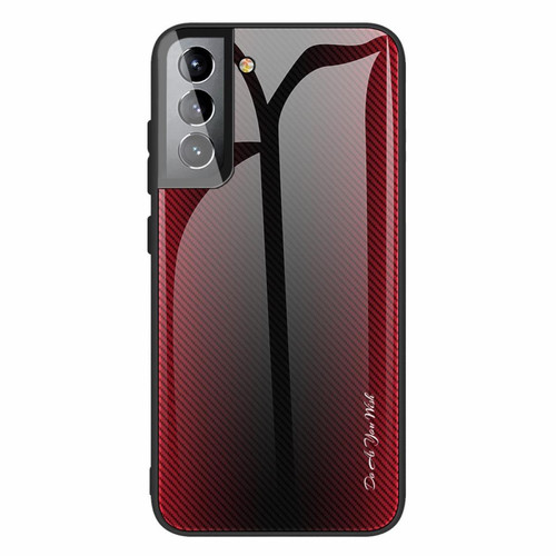 Other - Coque en TPU texture en fibre de carbone rouge pour votre Samsung Galaxy S22 5G Other  - Marchand Magunivers