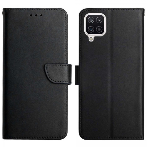 Other - Etui en cuir véritable texture nappa, antichoc noir pour votre Samsung Galaxy A42 5G Other  - Accessoire Smartphone