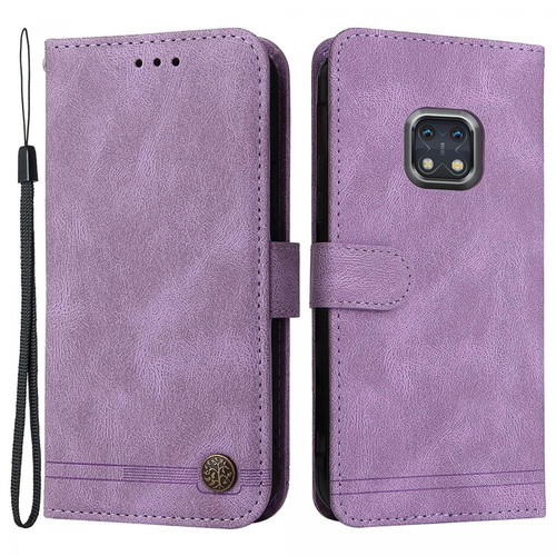 Other - Etui en PU + TPU anti-chute, antichoc avec support et motif arbre violet pour votre Nokia XR20 Other  - Coque, étui smartphone