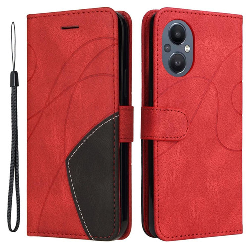 Other - Etui en PU + TPU avec support et dragonne, rouge pour votre OnePlus Nord N20 5G Other  - Accessoire Smartphone