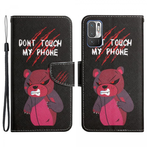 Other - Etui en PU + TPU avec support ours rouge pour votre Xiaomi Poco M3 Pro 4G/5G/Redmi Note 10 5G/Redmi Note 10T 5G Other  - Marchand Magunivers