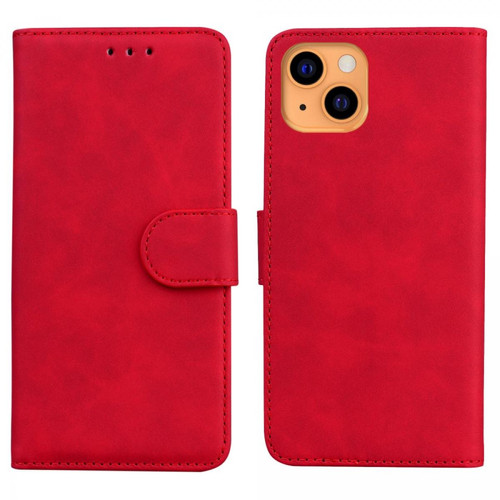 Other - Etui en PU + TPU couleur pure, antichute rouge pour votre Apple iPhone 13 6.1 pouces Other  - Coque, étui smartphone