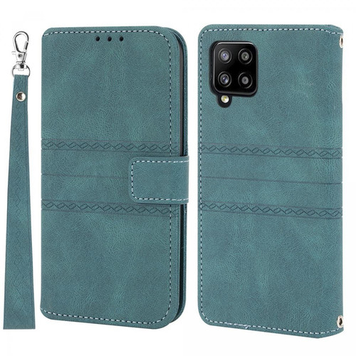 Other - Etui en PU + TPU skin touch avec support vert noirâtre pour votre Samsung Galaxy A12 Other  - Marchand Magunivers