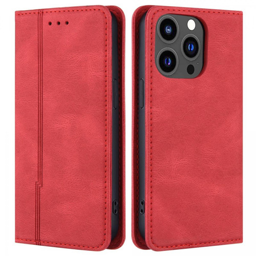 Other - Etui en PU + TPU skin touch rouge pour votre Apple iPhone 13 Pro 6.1 pouces Other  - Accessoire Smartphone