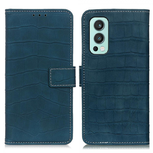 Other - Etui en PU + TPU texture crocodile avec support vert pour votre OnePlus Nord 2 5G Other  - Marchand Magunivers