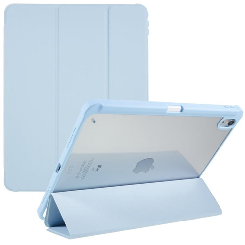 Other - Etui en PU + TPU transparent, anti-chute avec support pour votre iPad Air (2022)/(2020) - bleu clair - Marchand Magunivers