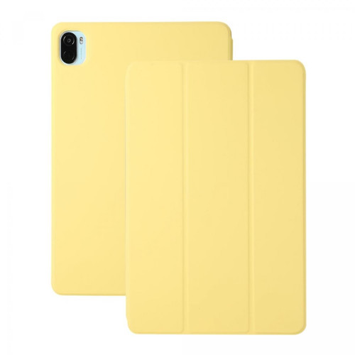 Other - Etui en PU à absorption automatique, à trois volets jaune pour votre Xiaomi Pad 5/5 Pro Other  - Accessoires et consommables