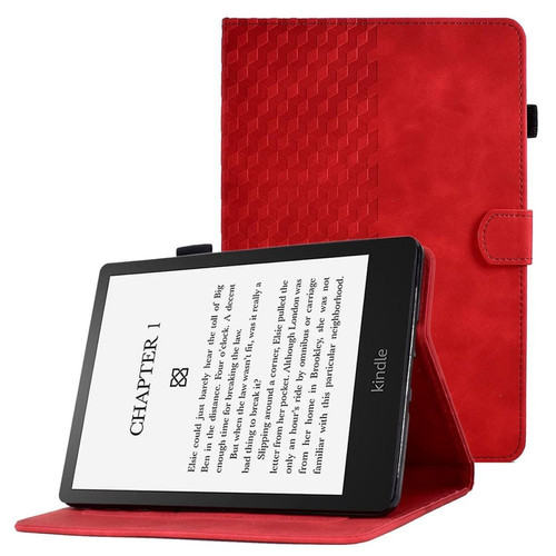 Other - Etui en PU anti-chute, fonction de réveil/veille automatique, antichoc avec support et porte-cartes pour Amazon Kindle Paperwhite 5 (2021) - rouge - Kindle paperwhite