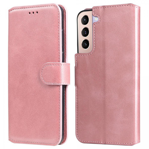 Other - Etui en PU anti-rayures avec support or rose pour Samsung Galaxy S22 Other  - Marchand Magunivers