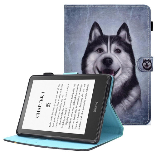 Other - Etui en PU anti-rayures, motif de couture avec support et porte-carte pour votre Amazon Kindle Paperwhite 5 (2021) - rauque Other  - Kindle paperwhite