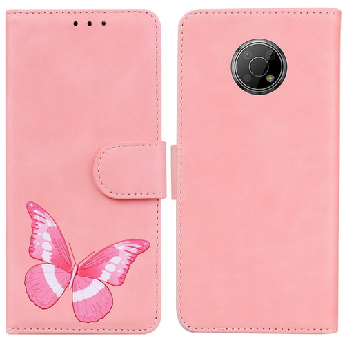 Other - Etui en PU anti-scratch, motif papillon avec support, rose pour votre Nokia G300 Other  - Marchand Magunivers