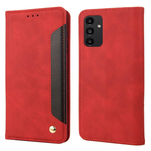 Other - Etui en PU antichoc avec support rouge pour Samsung Galaxy A13 4G Other  - Coque, étui smartphone