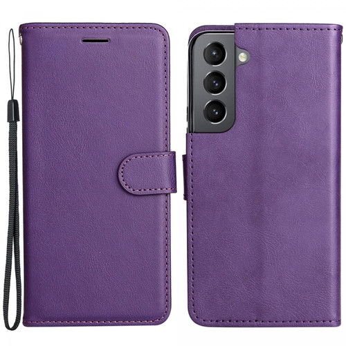 Other - Etui en PU antichoc avec support violet pour votre Samsung Galaxy S22 Other  - Accessoires Samsung Galaxy S Accessoires et consommables