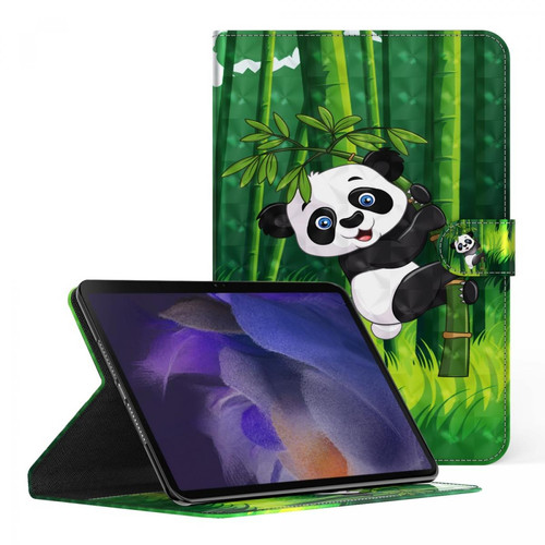 Other - Etui en PU antichoc Bambou escalade panda pour votre Samsung Galaxy Tab A8 10.5 2021 Other  - Accessoire Tablette