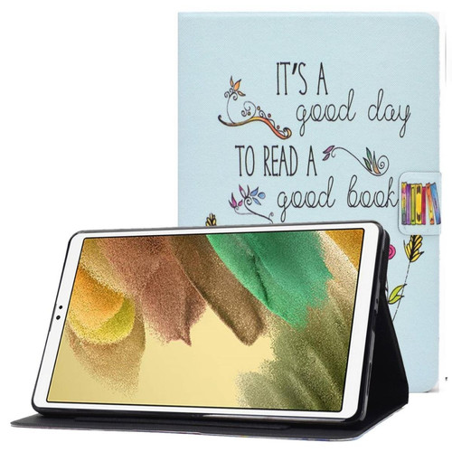 Other - Etui en PU antichoc, magnétique avec support et porte-cartes pour votre Samsung Galaxy Tab A7 Lite 8.7-pouces (T220/T225) - Livre coloré Other  - Accessoire Tablette