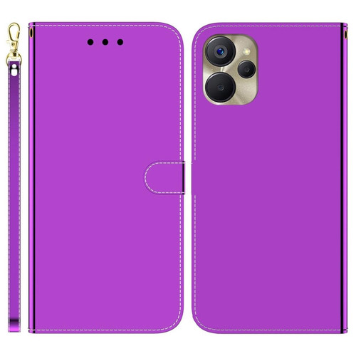 Other -Etui en PU avec support et sangle pour votre Realme 9i 5G - violet Other  - Accessoire Smartphone Realme