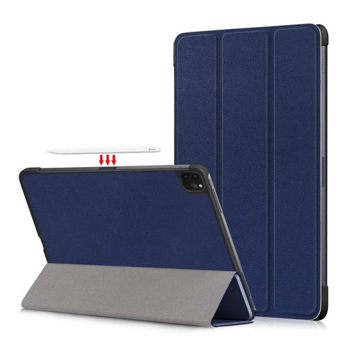 Other - Etui en PU avec support tri-pliure bleu pour votre Apple iPad Pro 11 pouces (2021)/(2020)/(2018)/Air (2020) Other  - Accessoire Tablette