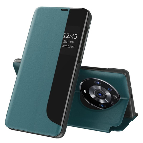 Other - Etui en PU avec support vert pour votre Honor Magic3 Pro Other  - Accessoire Smartphone