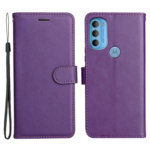 Other - Etui en PU avec support violet pour Motorola Moto G71 5G Other  - Coque, étui smartphone
