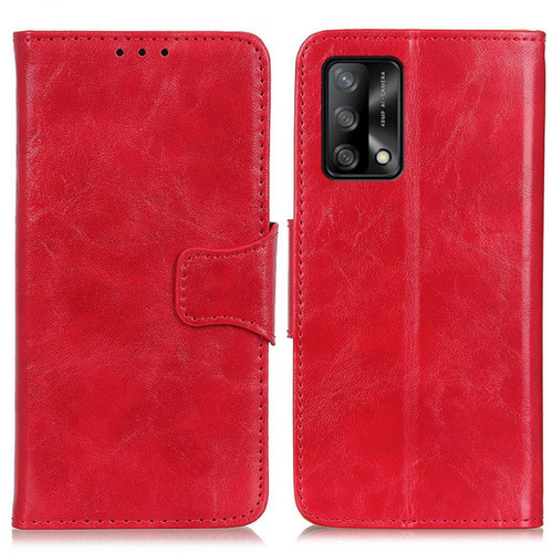 Other - Etui en PU Cheval fou avec support rouge pour votre Oppo A74 4G/F19 Other  - Accessoire Smartphone