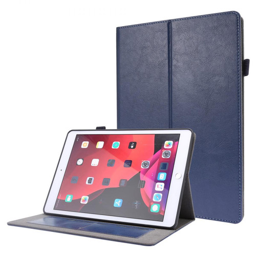 Other - Etui en PU conception à deux volets de texture de cheval fou bleu pour votre Apple iPad 10.2 (2020) Other  - Accessoire Tablette