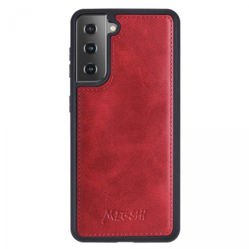 Other - Etui en PU détachable, absorption magnétique rouge pour votre Samsung Galaxy S21 5G Other  - Coque, étui smartphone