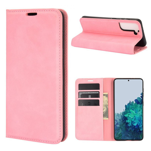 Coque, étui smartphone Other Etui en PU flip tactile auto-absorbé rose pour votre Samsung Galaxy S30