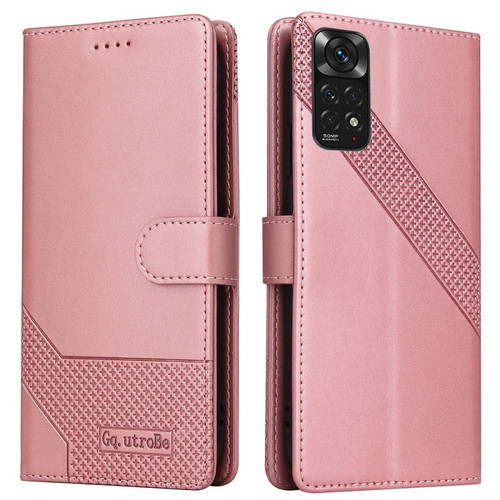 Other - Etui en PU GQ.UTROBE avec support, or rose pour votre Xiaomi Redmi Note 11 4G (Qualcomm) Other  - Marchand Magunivers
