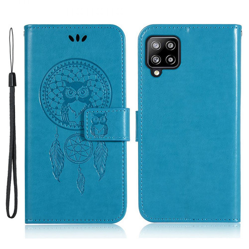 Other - Etui en PU Hibou attrape-rêves imprimé bleu pour votre Samsung Galaxy A22 4G (EU Version) Other  - Accessoires Samsung Galaxy Accessoires et consommables