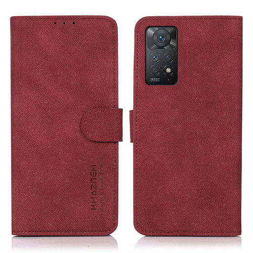 Other - Etui en PU magnétique avec support, rouge pour Xiaomi Redmi Note 11 Pro 5G (Qualcomm)/Redmi Note 11 Pro 4G (MediaTek) Other  - Accessoire Smartphone