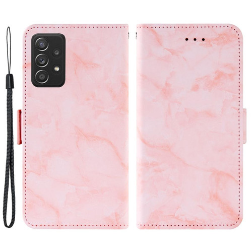 Other - Etui en PU motif de marbre, fermoir magnétique double, anti-chocs avec support pour votre Samsung Galaxy A23 5G/4G - rose Other  - Accessoire Smartphone