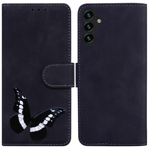 Other - Etui en PU motif papillon avec support pour votre Samsung Galaxy A14 5G - noir Other  - Accessoire Smartphone