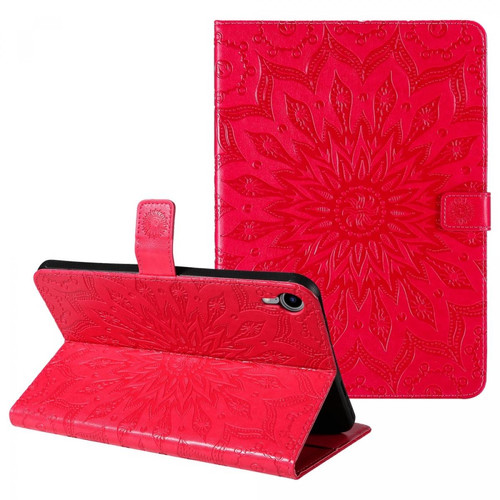 Other - Etui en PU motif tournesol, fermoir magnétique rouge pour votre iPad mini (2021) Other  - Accessoire Tablette
