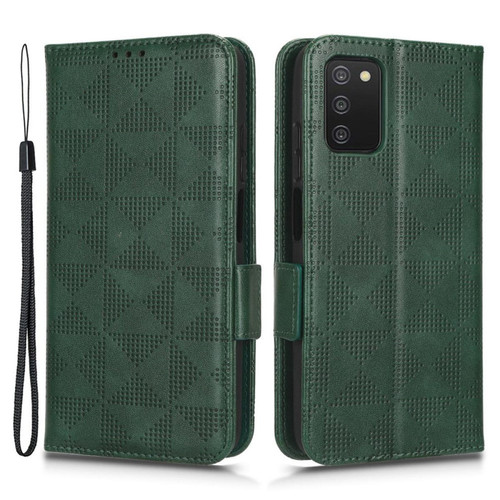 Other - Etui en PU motif triangle, anti-chute avec support pour votre Samsung Galaxy A03s (164.2 x 75.9 x 9.1mm) - vert Other  - Marchand Magunivers