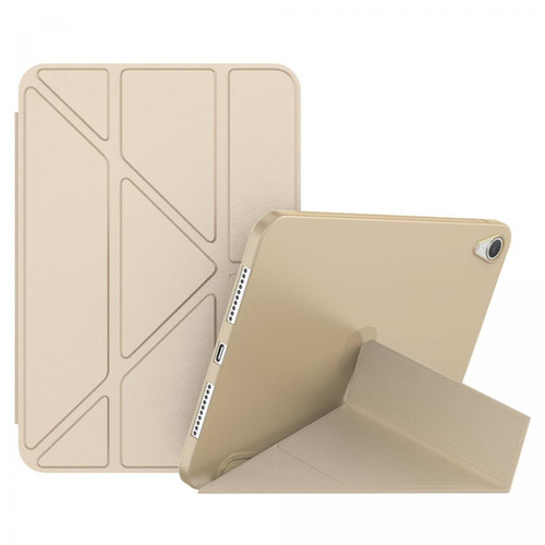 Other - Etui en PU origami à absorption magnétique or pour votre Apple iPad mini (2021) Other  - Housse, étui tablette