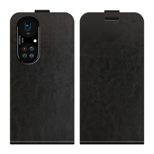 Other - Etui en PU Porte-cartes Crazy Horse Flip Vertical noir pour votre Huawei P50 Pro Other  - Accessoire Smartphone