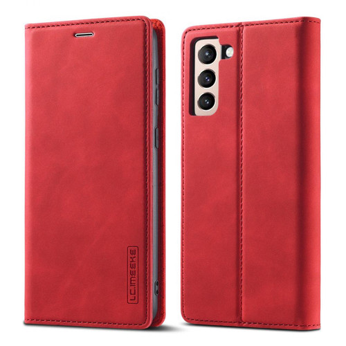 Other - Etui en PU rouge pour votre Samsung Galaxy S21 FE Other  - Accessoires Samsung Galaxy Accessoires et consommables