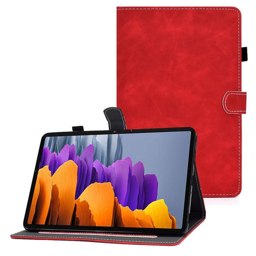 Other - Etui en PU rouge pour votre Samsung Galaxy Tab S7 T870/Galaxy Tab S8 X700/X706 Other  - Housse galaxy s7