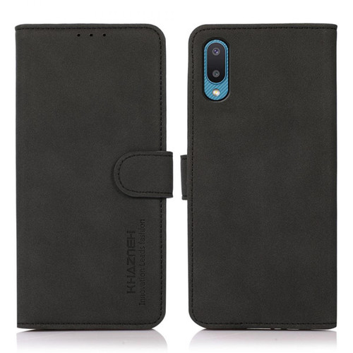 Other - Etui en PU Texturé avec support noir pour votre Samsung Galaxy A02/M02 Other  - Coque, étui smartphone