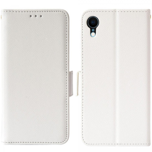 Other - Etui en PU texture litchi blanc pour votre iPhone XR 6.1 pouces Other  - Marchand Magunivers