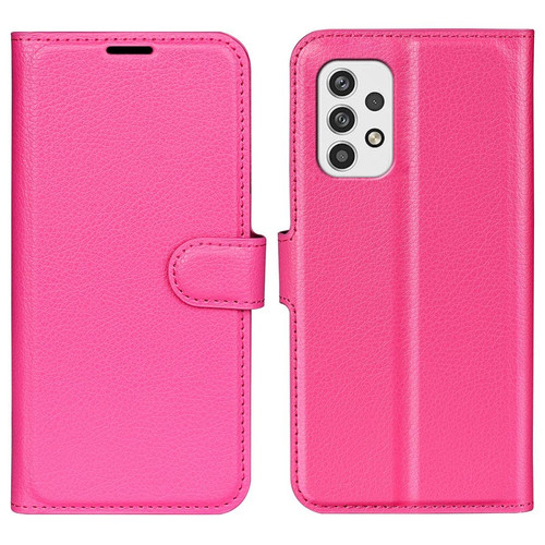 Other - Etui en PU texture litchi rose pour votre Samsung Galaxy A23 5G Other  - Accessoires et consommables