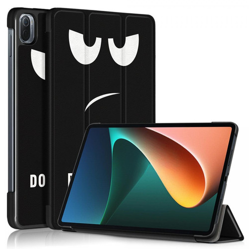 Other - Etui en PU trois volets avec support regard en colère pour votre Xiaomi Pad 5 Pro Other  - Accessoire Tablette