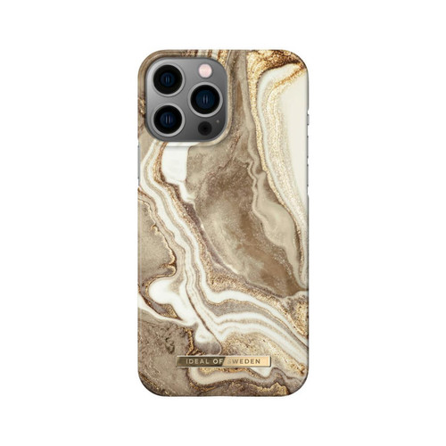 Coque, étui smartphone Other iDeal of Sweden Étui iPhone 13 Pro Max - marbre de sable doré