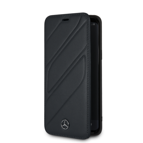 Coque, étui smartphone Mercedes Benz Housse New Organic pour Galaxy S9 - Navy