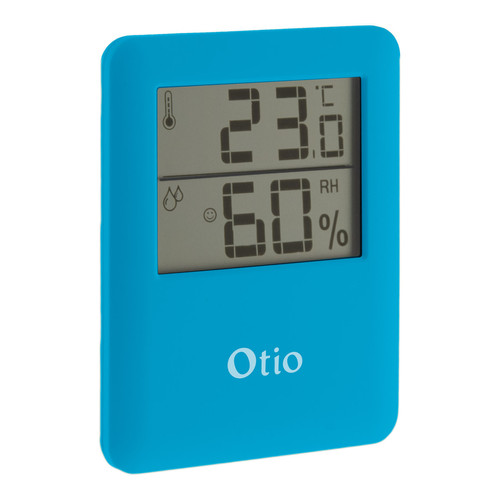 Thermomètres Otio Thermomètre hygromètre digital intérieur bleu - Otio