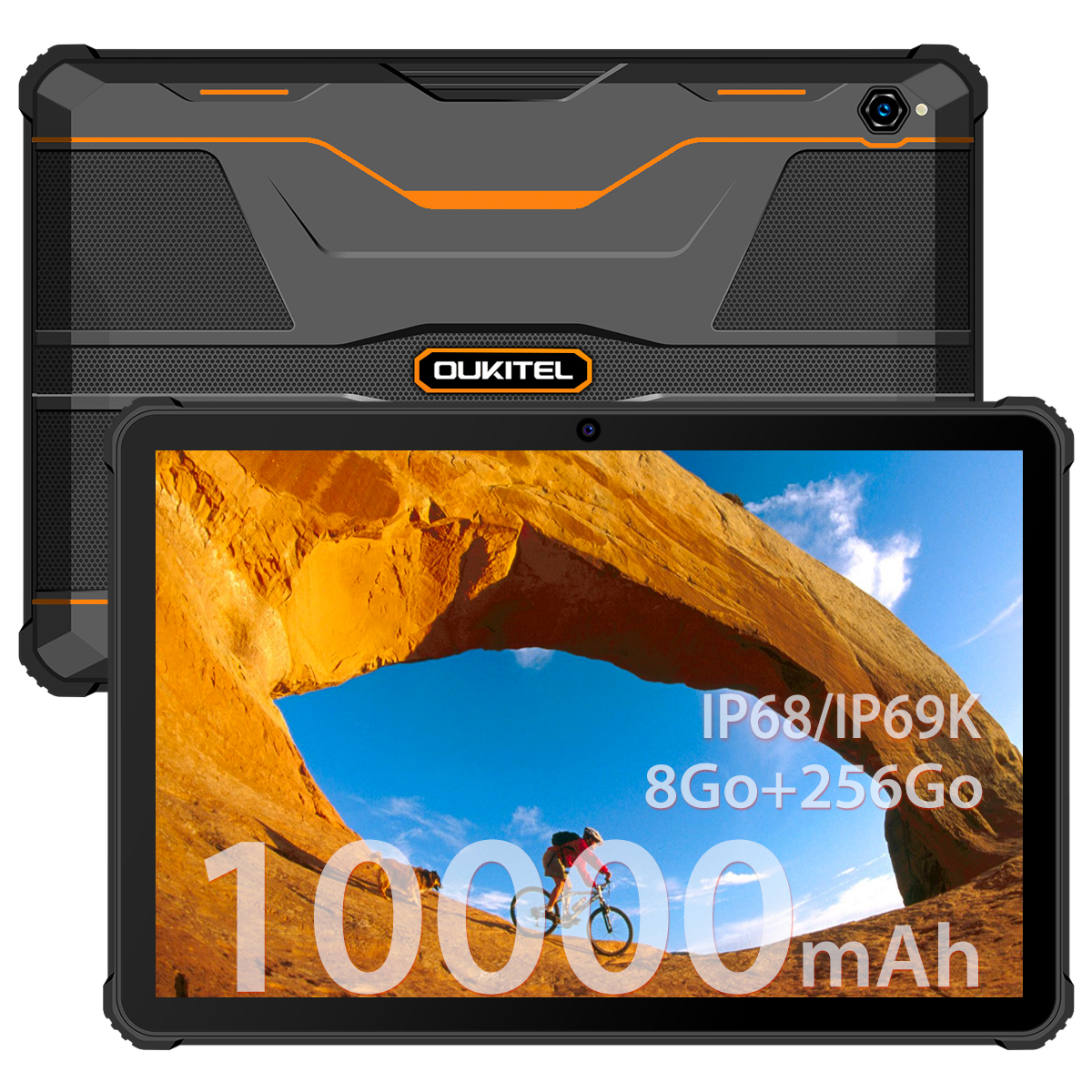 Oukitel - Oukitel RT5 Tablette Tactiles iPad (Orange) - Tablette